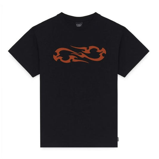 Propaganda Logo Quill T-shirt Black