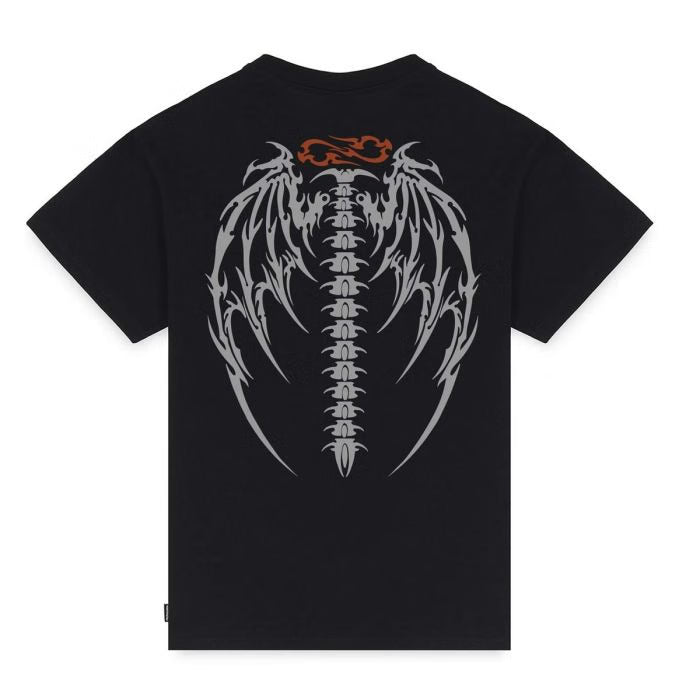Propaganda Logo Quill T-shirt Black