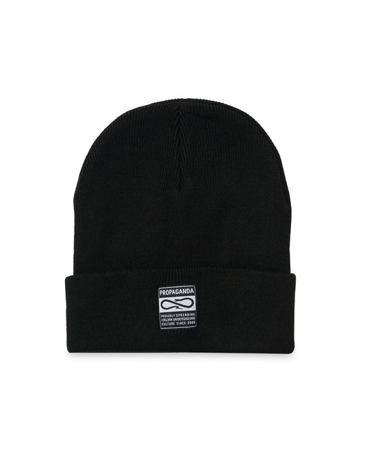 Propaganda Beanie  Label Black