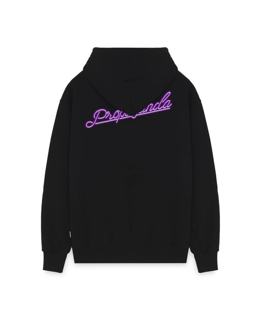 Propaganda Logo Vice Hoodie Black
