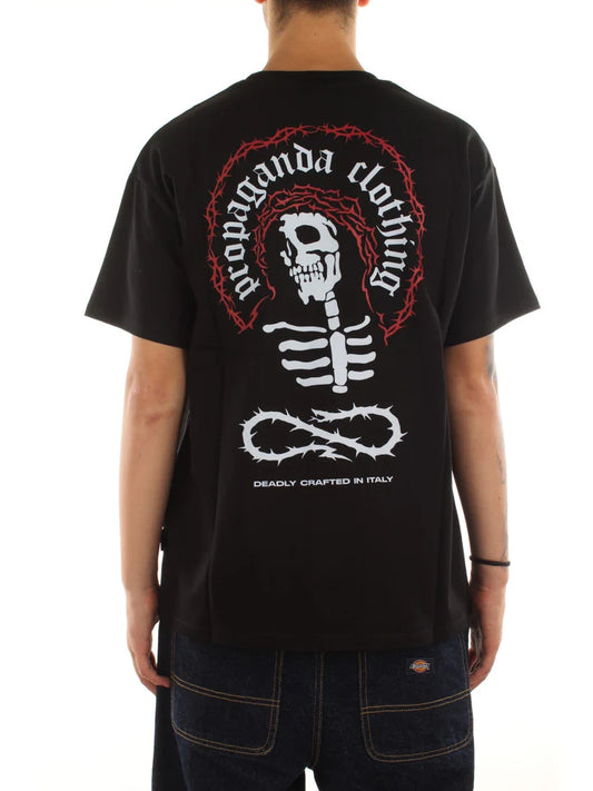 Propaganda Misery Tee Black