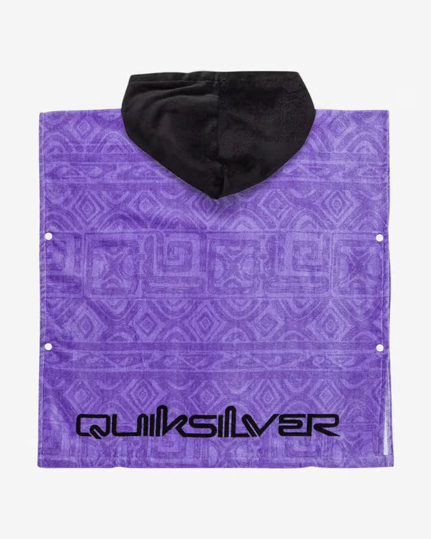 Quiksilver Boys Hoody Beach Towel Violet