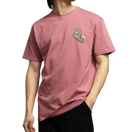 Santa Cruz Melting Hand T-Shirt Black Rose