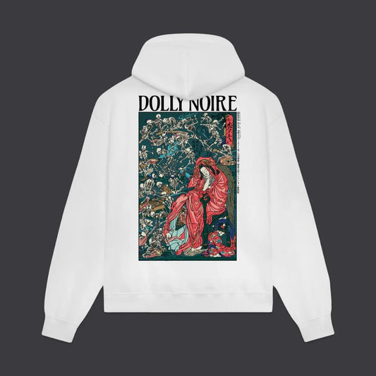 Dolly Noire Jigoku Dayu Hoodie White