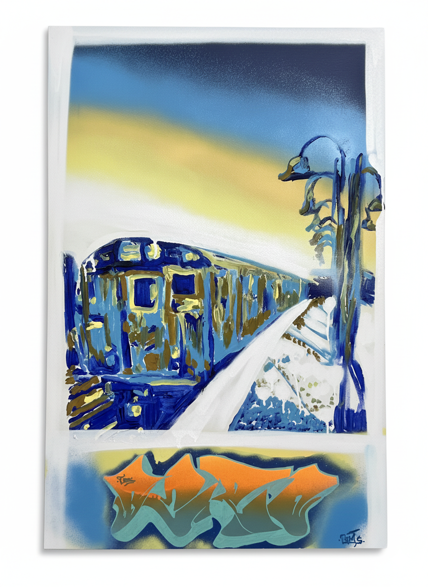 Urban Train Scene 08