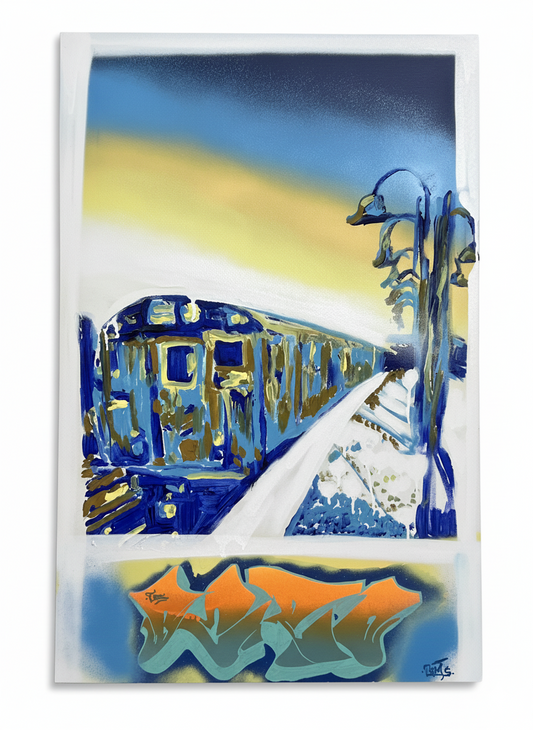 Urban Train Scene 08