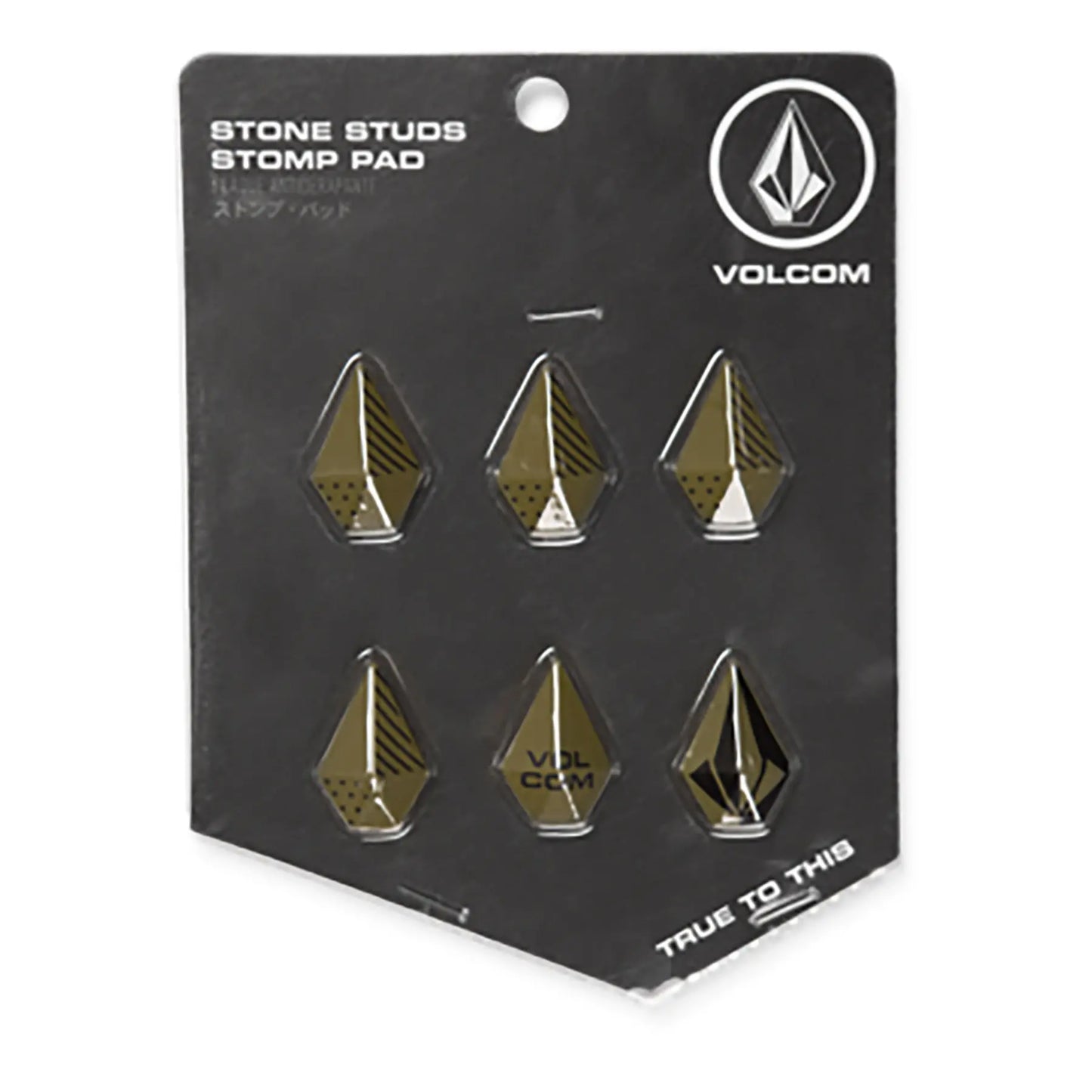 Volcom Stone Studs Stomp Multi Gold