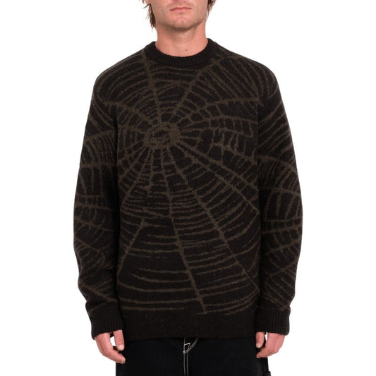 Volcom Anarchietour Sweater Black Print