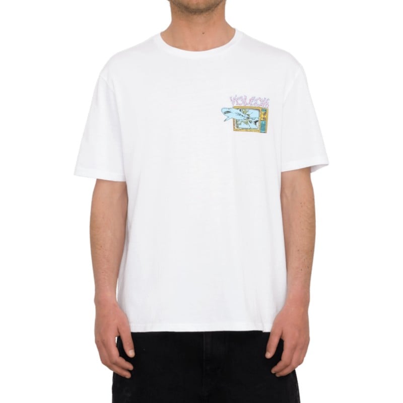 Volcom Frenchsurf  T-shirt White
