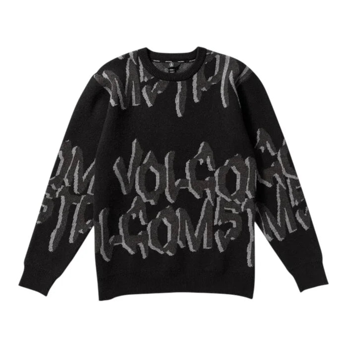 Volcom  Stone Jacquard Sweater Black