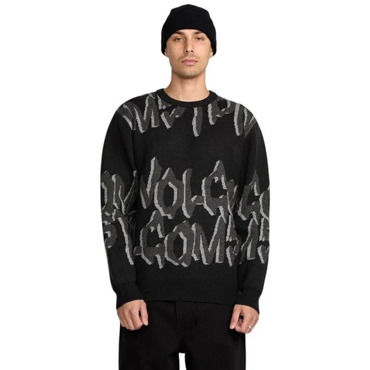 Volcom  Stone Jacquard Sweater Black