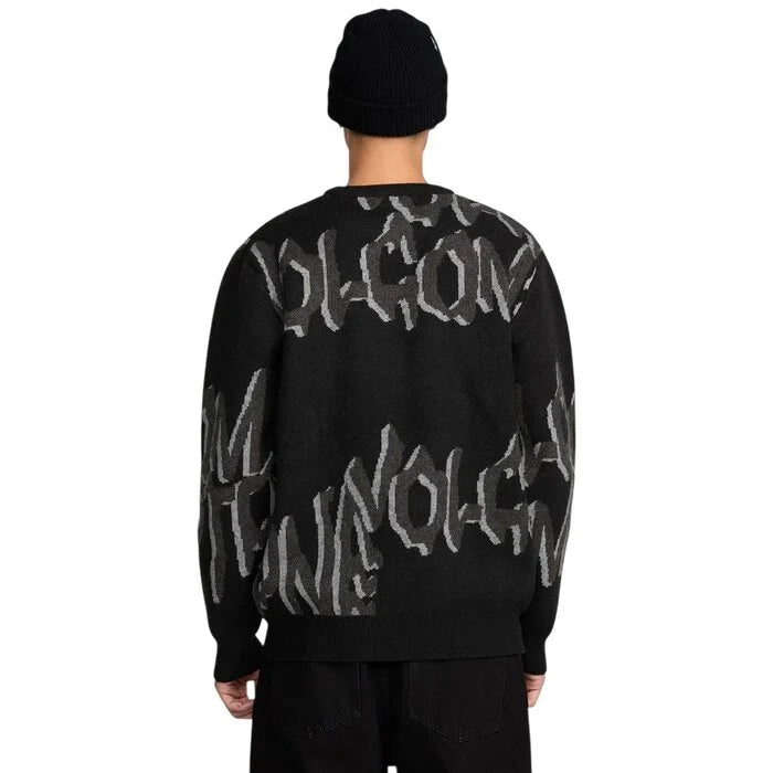 Volcom  Stone Jacquard Sweater Black