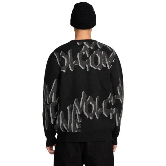 Volcom  Stone Jacquard Sweater Black