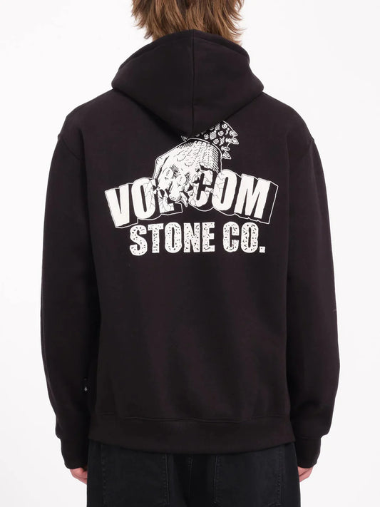 Volcom Watanite Zip  Hoodie Black