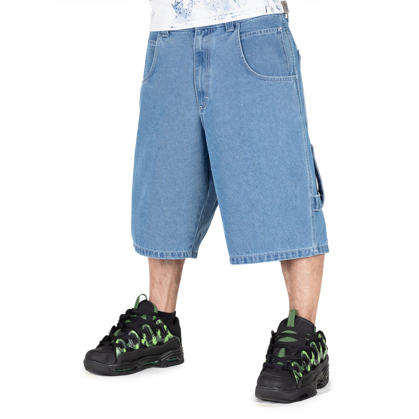 Blueskin Shorts Jeans  Light Denim White