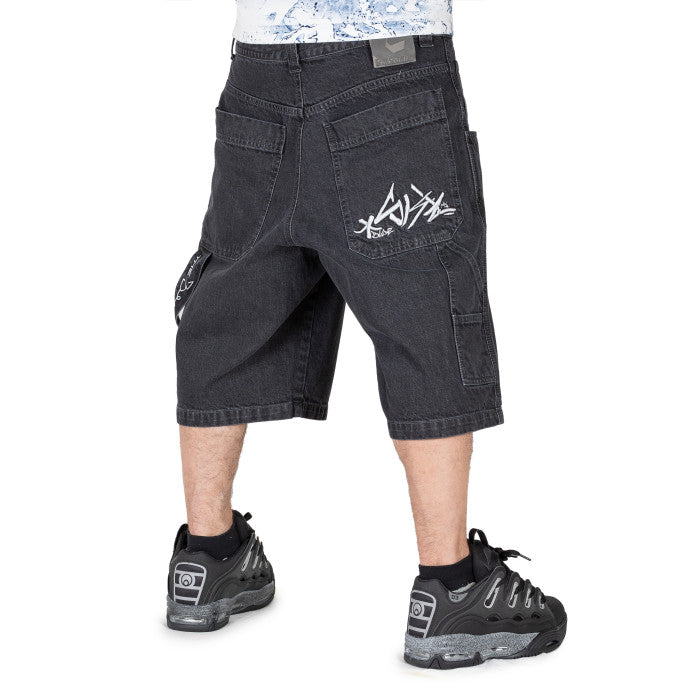 Blueskin Shorts Jeans  Black Stone Wash