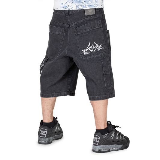 Blueskin Shorts Jeans  Black Stone Wash