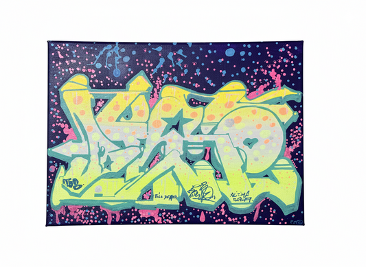 Yellow Cosmic Dots 02