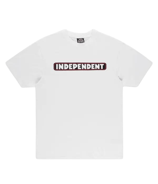 Independent Bar Logo T-shirt White