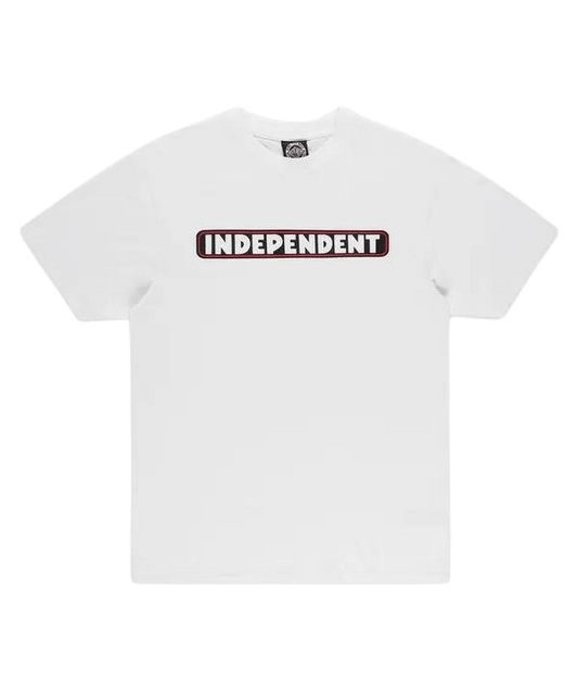 Independent Bar Logo T-shirt White