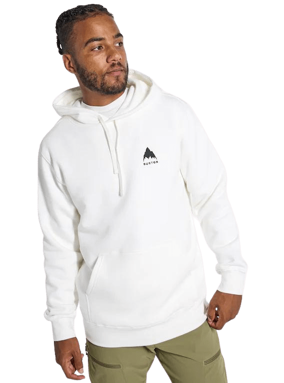 Burton Mountain Pullover Hoodie Stout White