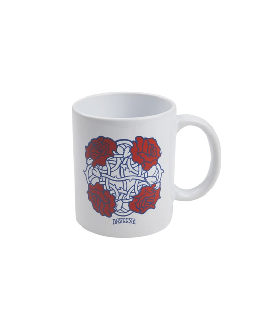 Santa Cruz Dressen Roses Club Mug White