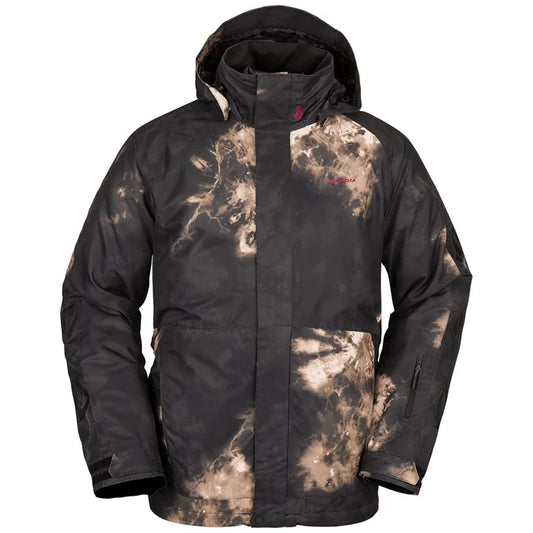 Volcom Iconic Stone Insulated Jacket Bleached Black