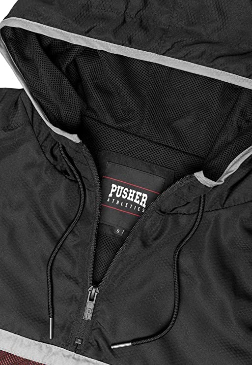 Pusher Athletics Mesh Windbreaker Black