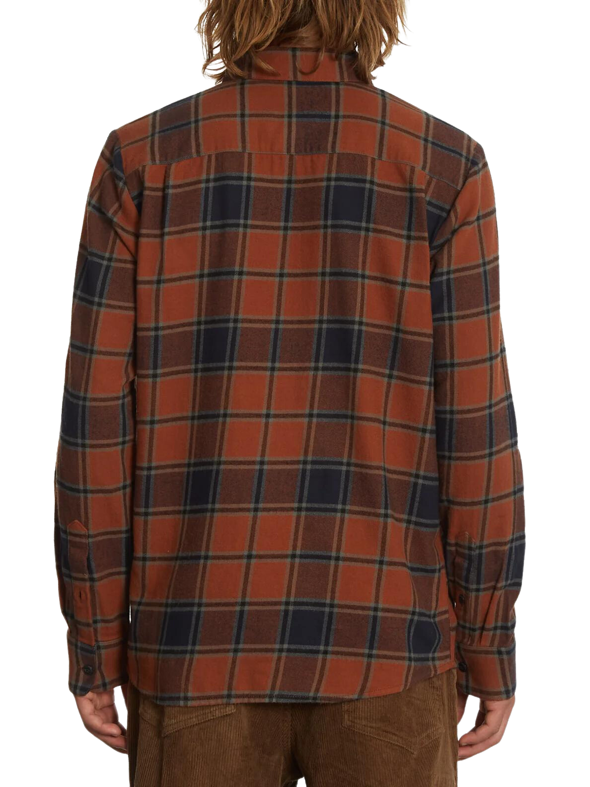 Volcom Caden Plaid Shirt Mocha