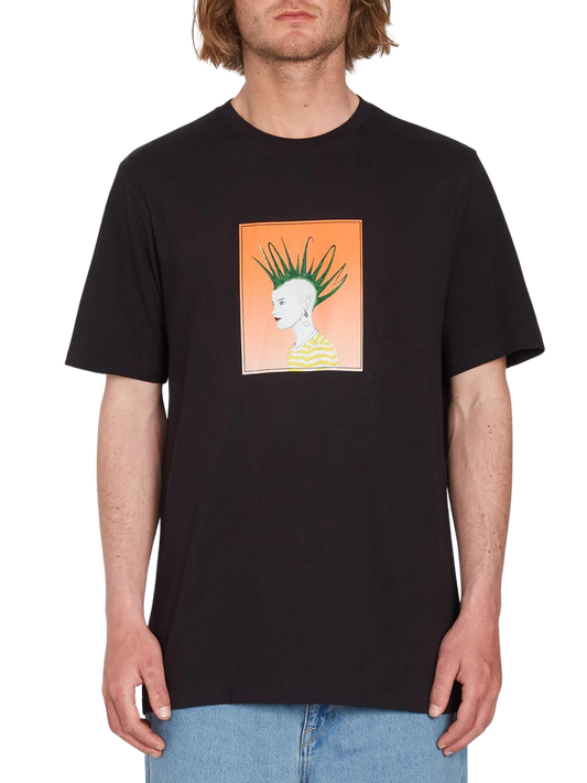 Volcom Justin Hager Hagerhawk T-Shirt Black