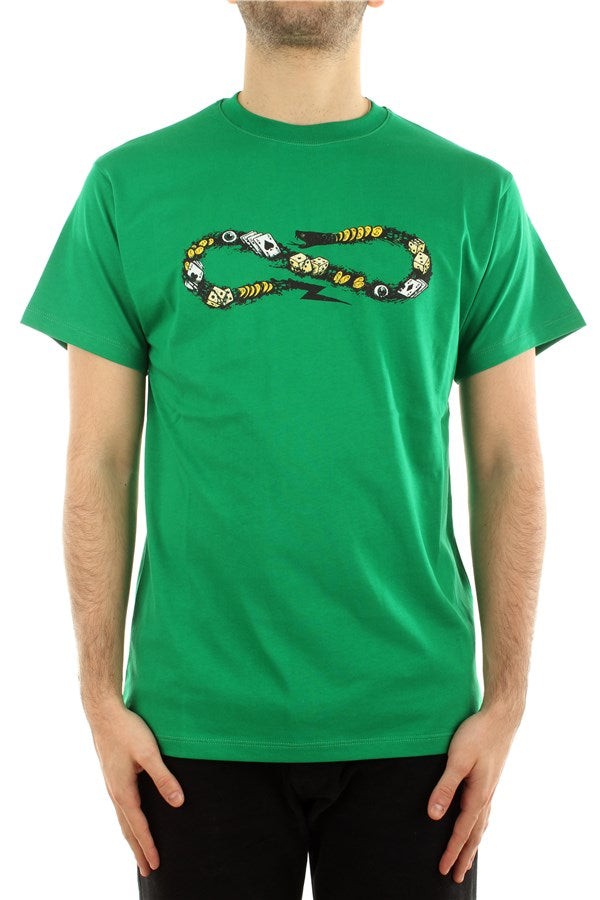 Propaganda Logo Hazard T-shirt Verde