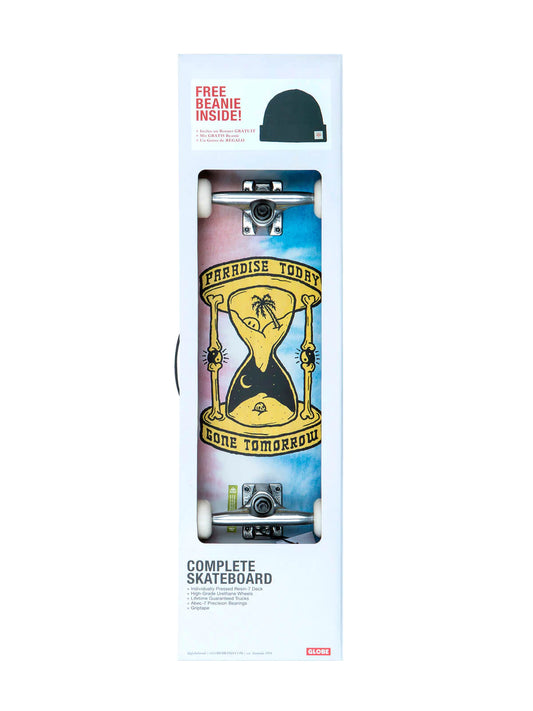 Globe G1 Gone Tomorrow + Beanie Blue/Pink Dye