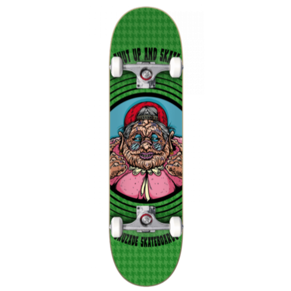 Cruzade Shut Up And Skate Green