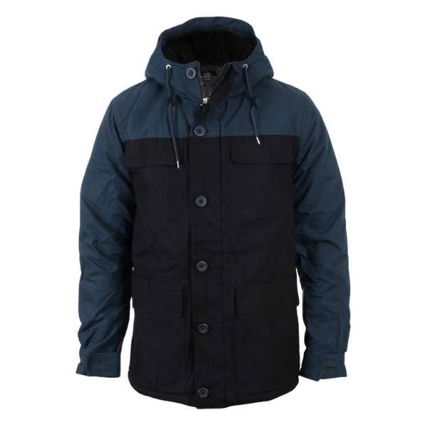 Globe Goodstock Blocked Parka Black