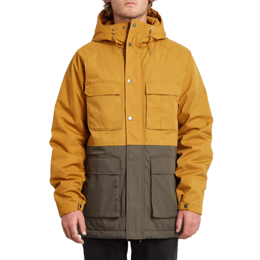 Volcom Renton Winter 5K Parka Golden Brown