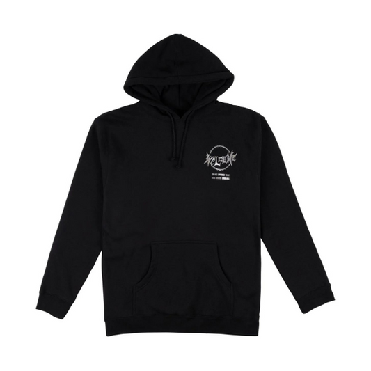 Welcome Tali Chain Hoodie Black
