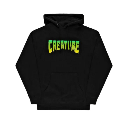 Creature Logo Hoodie Black