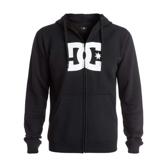 DC Shoes Star Zip Hoodie Black