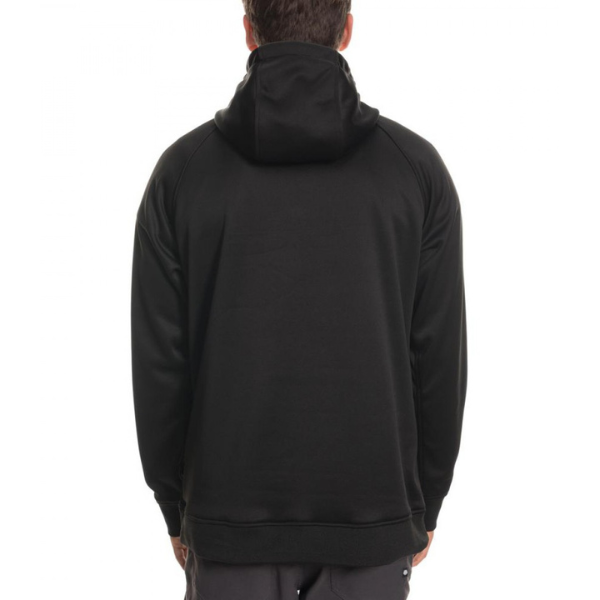 686 Knockout Fire Hoodie Black