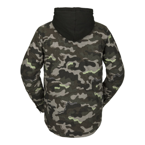 Volcom Field Insulated Flannel Jacket Camo