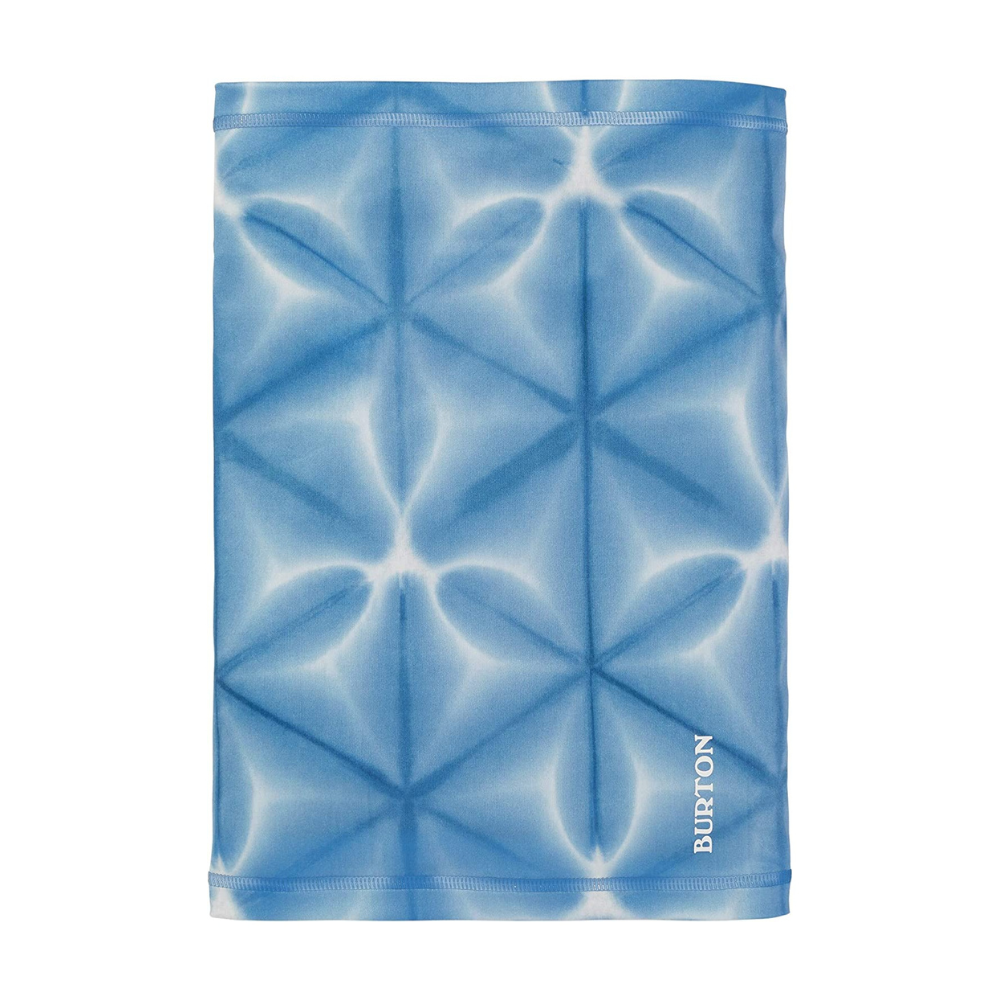 Burton First Layer Midweight Neck Warmer Blue Dailola Shibori