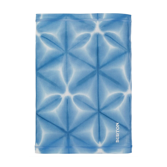 Burton First Layer Midweight Neck Warmer Blue Dailola Shibori
