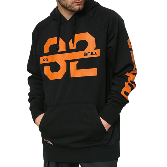 ThirtyTwo 32 Marquee Hooded Pullover Black/Orange