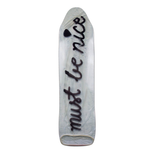 Ripndip Condom Cruiser Board White 8.5"