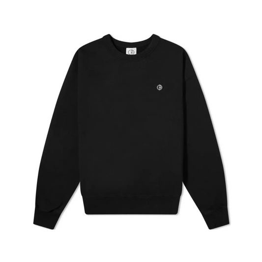 Polar Skate Co. Patch Crewneck Black