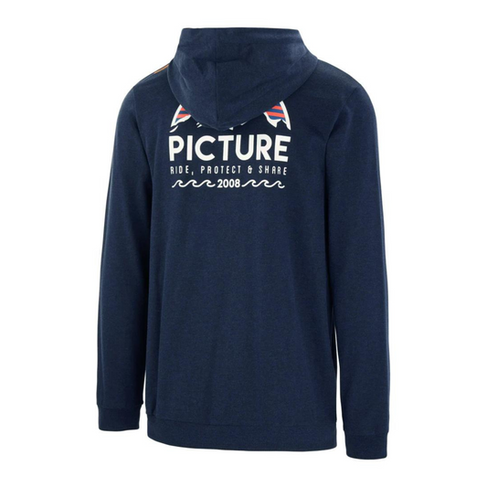 Picture Hamilton Zip Hoodie Blue