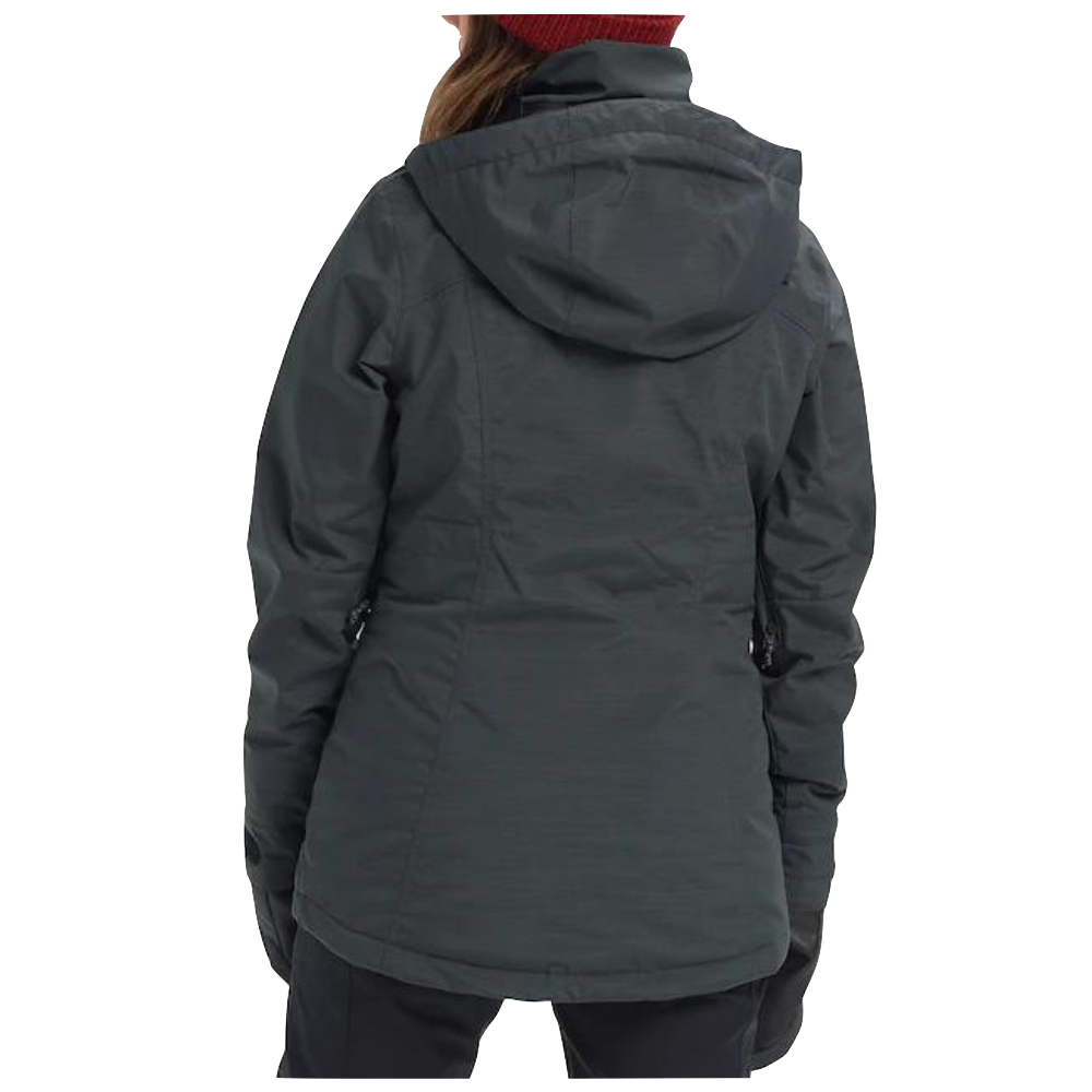 Women's Burton Jet Set 2L Jacket Black Heather