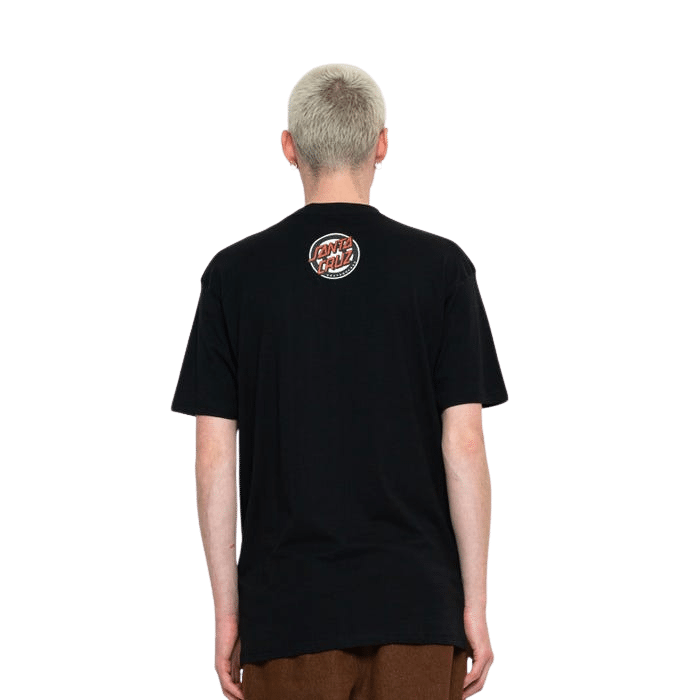Santa Cruz Roskopp Face Front T-shirt Black