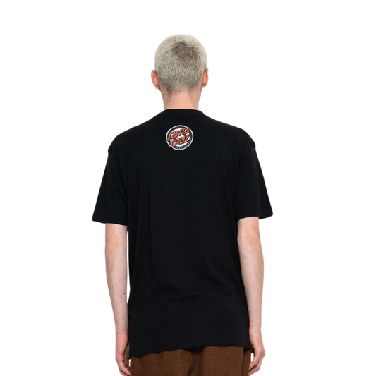 Santa Cruz Roskopp Face Front T-shirt Black
