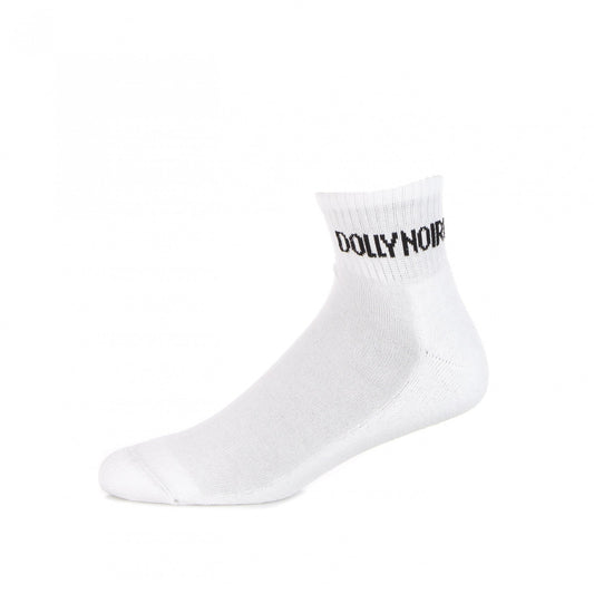 DOLLY NOIRE Jaquard Short Socks White